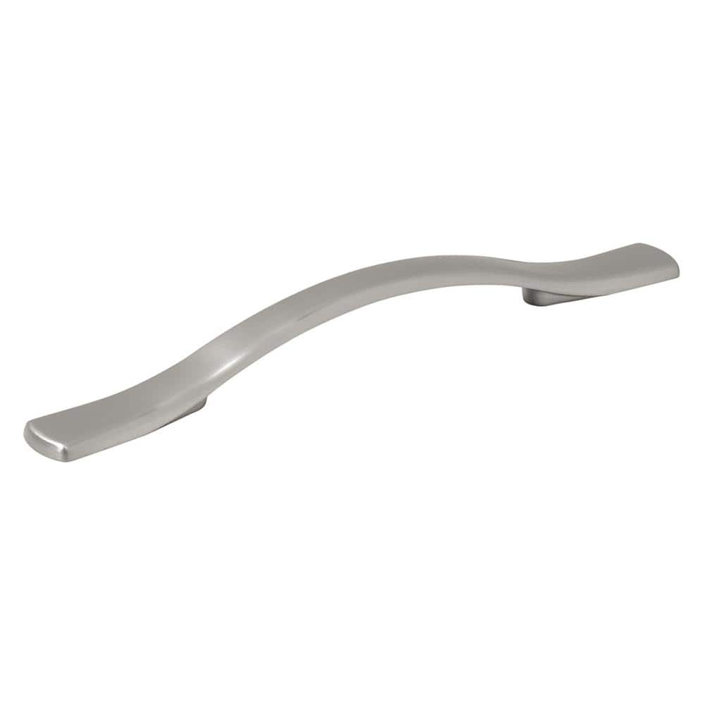 Euro-Contemporary 5 in. Center-to-Center Satin-Nickel Pull price history on PriceWatchPro