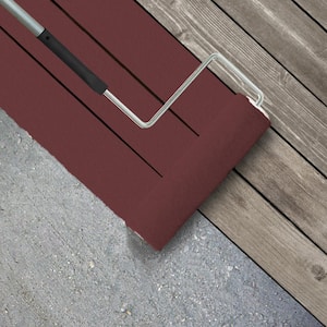 1 gal. #S-H-140 Cinnamon Cherry Textured Low-Lustre Enamel Interior/Exterior Porch and Patio Anti-Slip Floor Paint