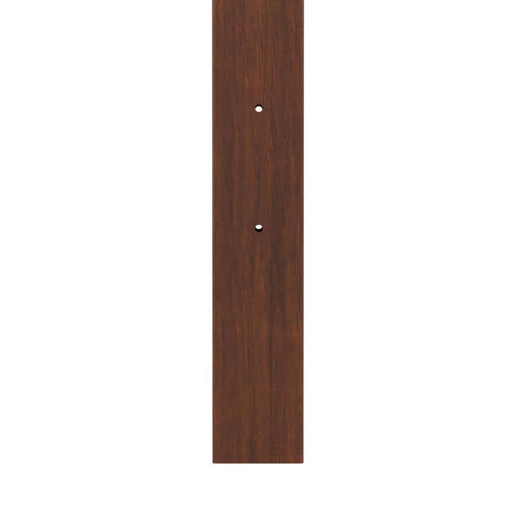 Matson King Cherry and Black Metal Headboard