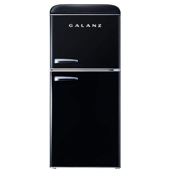 Galanz 4.0 cu. ft. Retro Mini Refrigerator with Dual Door True
