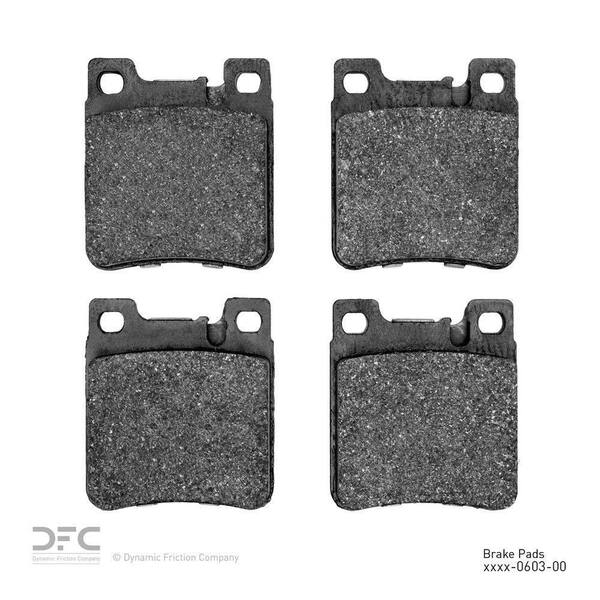 Low Metallic 1551-2274-00-Front Set Dynamic Friction Company 5000 Advanced Brake Pads