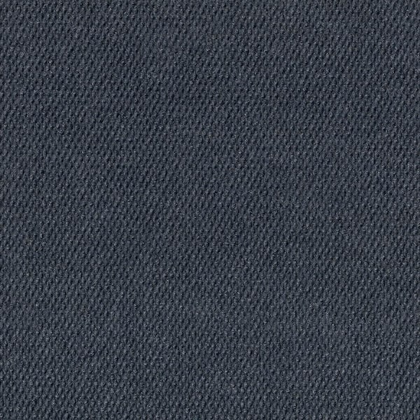 Foss Caserta - Hobnail Ocean - Blue Residential 18 x 18 in. Peel and Stick Carpet Tile Square (22.5 sq. ft.)