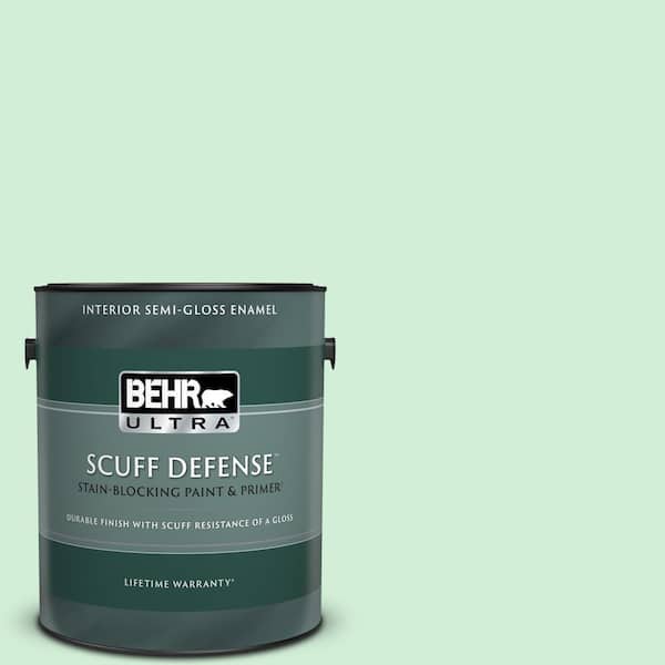 BEHR ULTRA 1 gal. #P400-2 End of the Rainbow Extra Durable Semi-Gloss Enamel Interior Paint & Primer