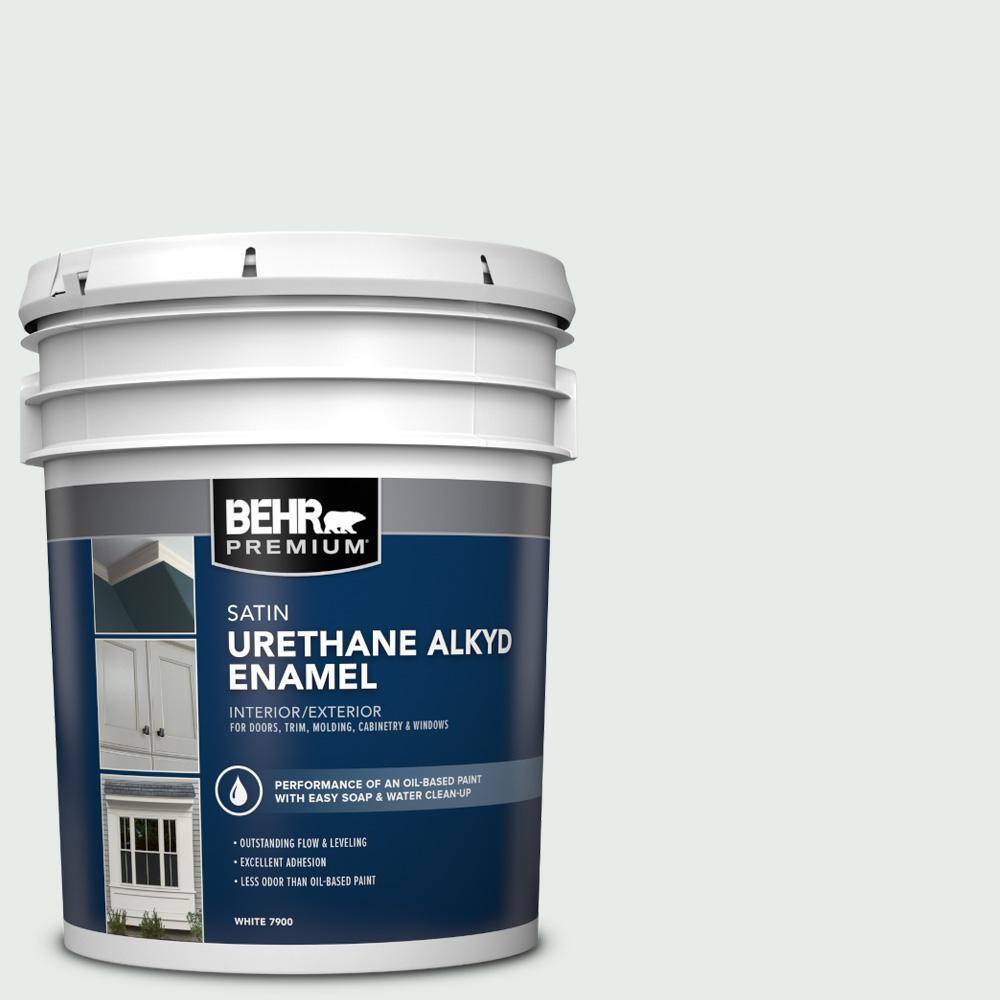 5 gal. #BL-W05 Dusting Powder Urethane Alkyd Satin Enamel Interior/Exterior Paint price history on PriceWatchPro