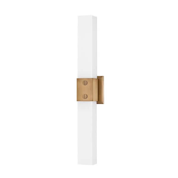 Troy Lighting Jonah 4.25 in. 2-Light Patina Brass Vanity Light