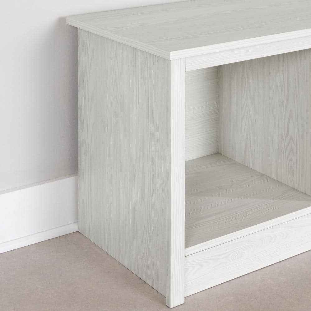 White Pine Farmhouse Bedroom Bench with Storage