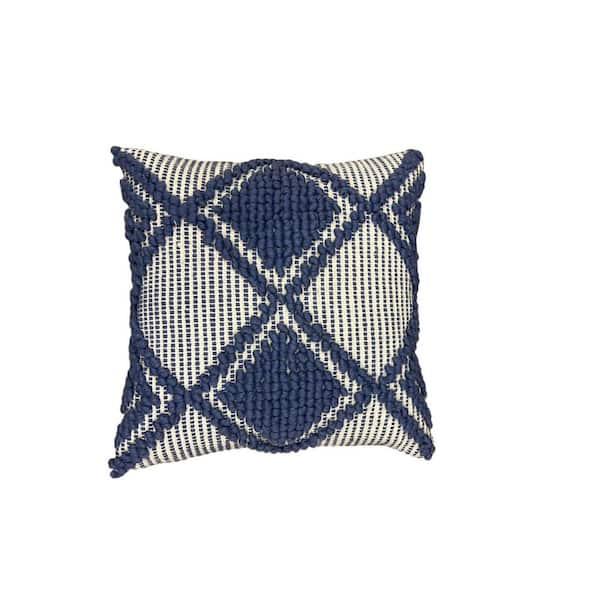 Photo 1 of (x3) 20 in. x 20 in. Lake Square Outdoor Throw Pillow