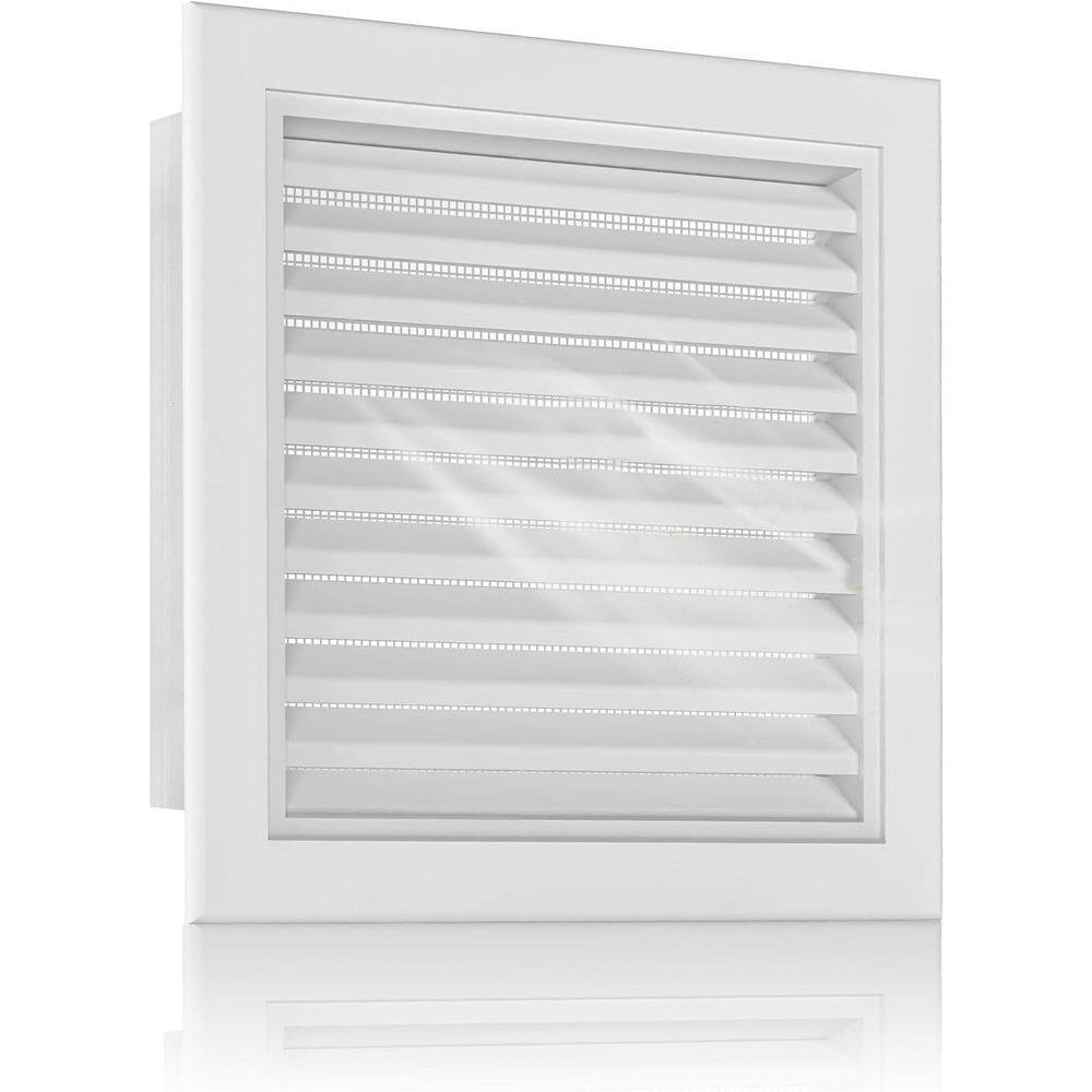 12 x 12 Square Aluminum White Gable Vent Durable Screen Paintable Shed Air Grill Easy Installation price history on PriceWatchPro