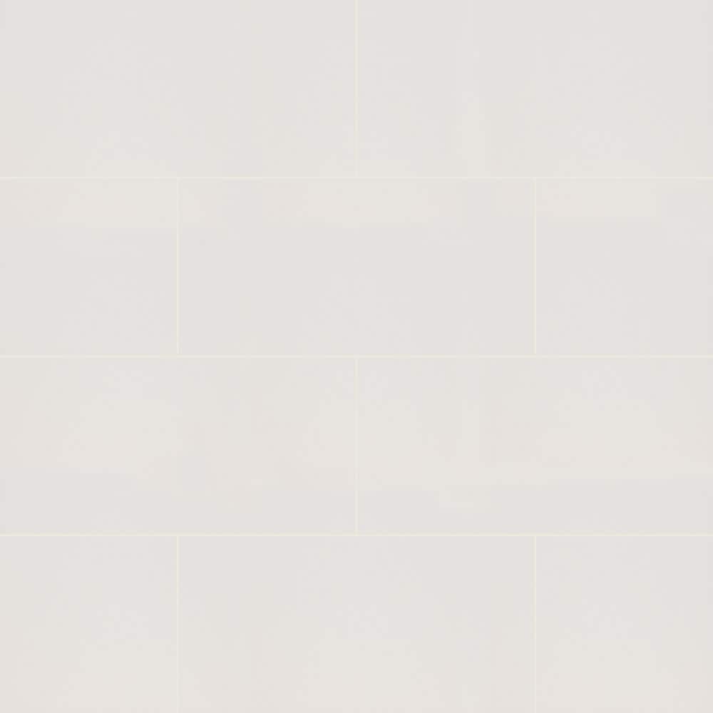Take Home Sample - Dellvici White Satin 6 in. x 6 in. Matte Ceramic Stone Look Wall Tile price history on PriceWatchPro
