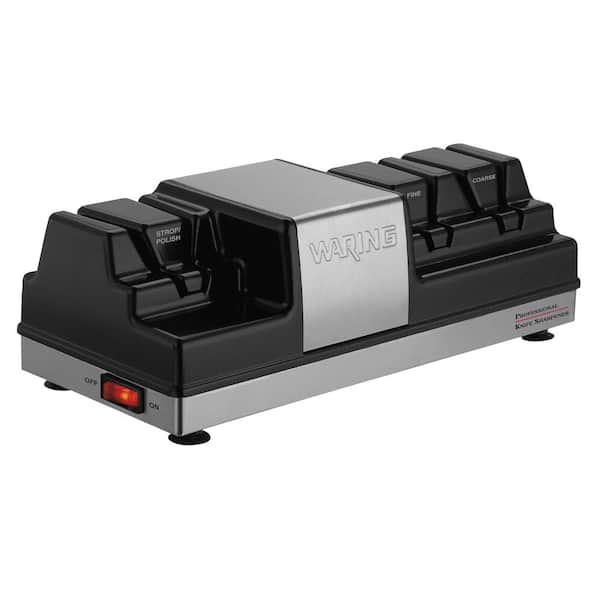 Waring Commercial Professional Knife Sharpener with 3 Stations, NSF Approved