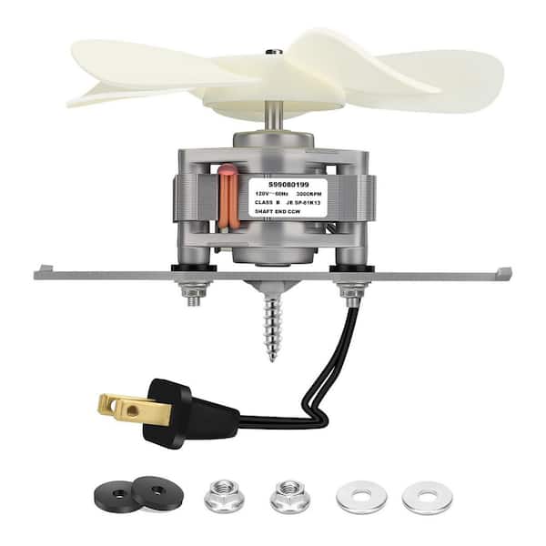 80 CFM 4.0 Sones Bathroom Vent Fan Motor Kit, Quiet Operation, High Airflow, Plug-and-Play Replacement