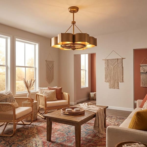 Savoy House Stockholm 31 in. W x 11.88 in. H 6-Light Indoor Gold