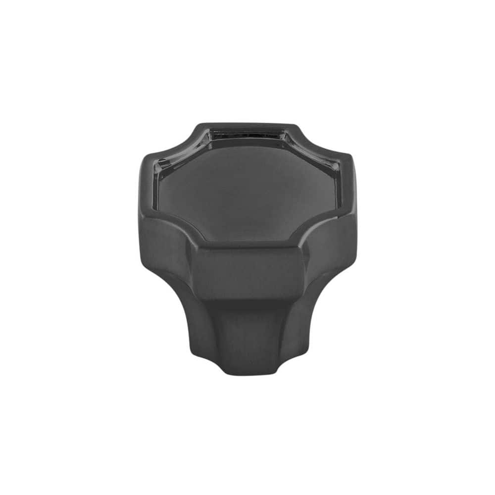 Monarch Collection Knob 1-1/4 Inch x 1-1/4 Inch Matte Black Square Cabinet Knob price history on PriceWatchPro