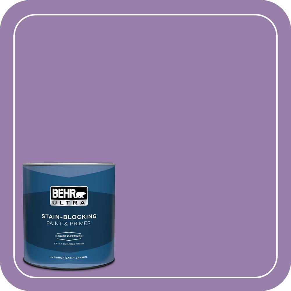 1 qt. #650B-6 Elite Wisteria Extra Durable Satin Enamel Interior Paint & Primer price history on PriceWatchPro