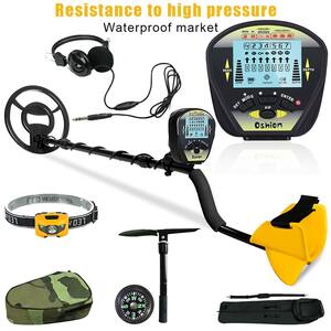 Yellow Pro Metal Detector for Kids Adults