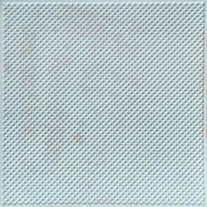 Mesh Antique Taupe 2 ft. x 2 ft. PVC Glue Up or Lay In Ceiling Tile (40 sq. ft./case)