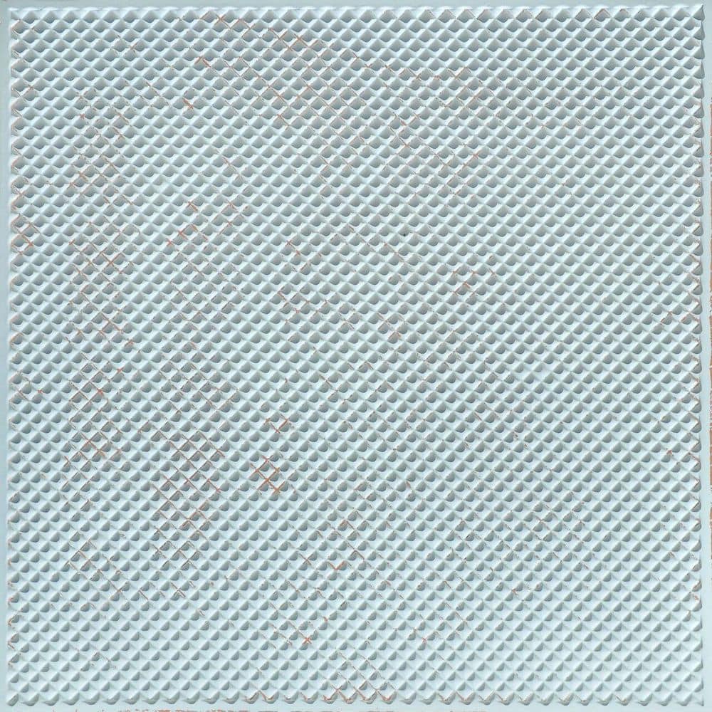 FROM PLAIN TO BEAUTIFUL IN HOURS Mesh Antique Taupe 2 Ft X 2 Ft PVC   Antique Taupe From Plain To Beautiful In Hours Surface Mount Ceiling Tiles Dct20at 24x24 50 64 1000 