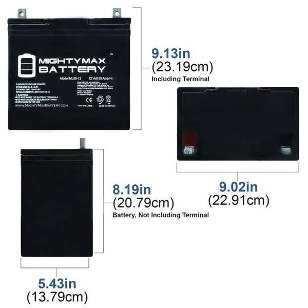 Mighty Max Battery 12V 10Ah Schwinn S500 FS, S-500 FS Scooter Battery - 2  Pack