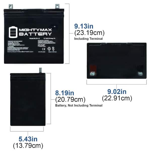 Battery 12v. 55 amp - OPTIMA [3980855]
