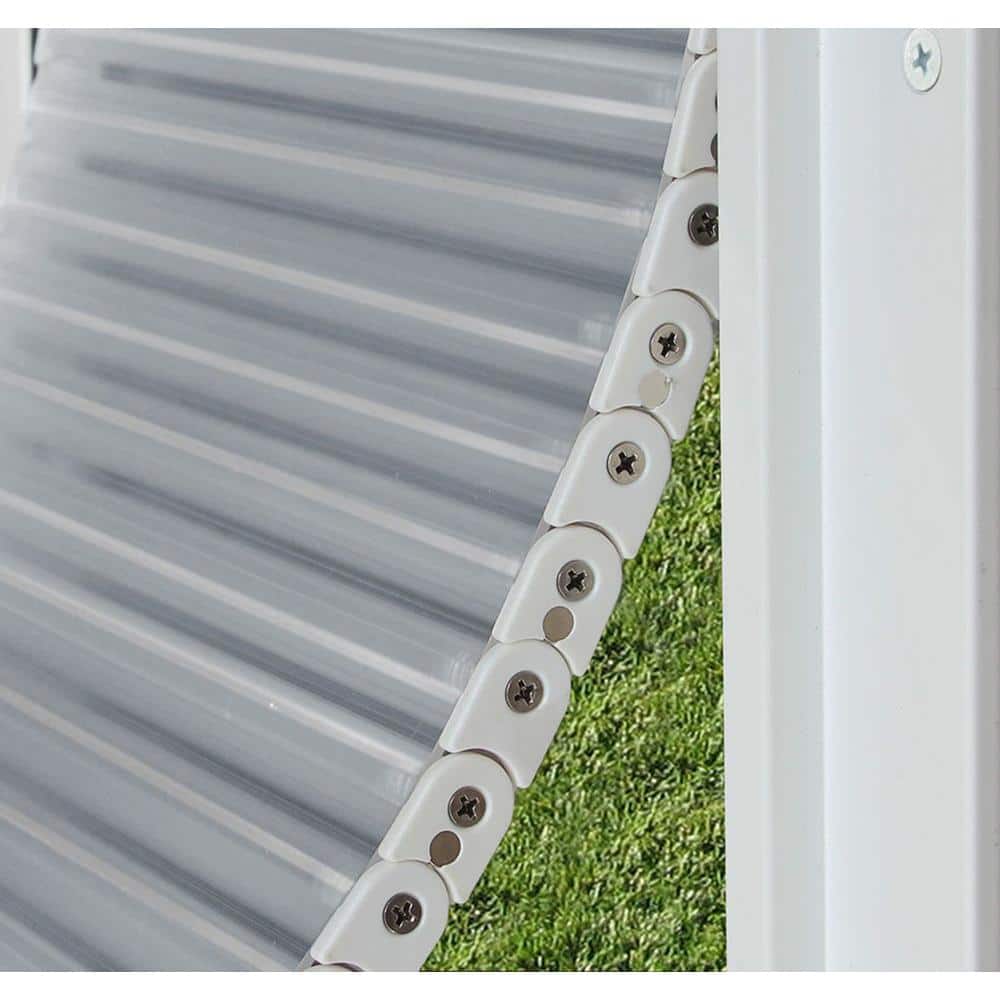 Small Aluminum Frame Pet Door with Magnetic Lock