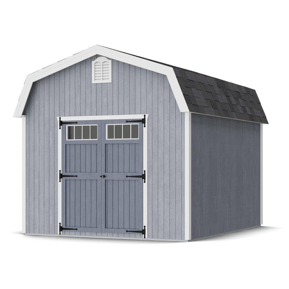 Little Cottage Co. Colonial Woodbury 10 ft. x 12 ft. Outdoor Wood