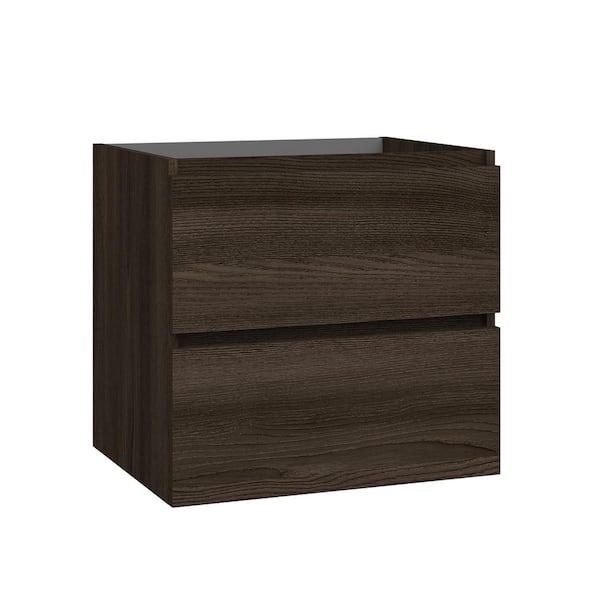 Flora 23.2 in. Bath Vanity Cabinet without Top in Wenge Assembled
