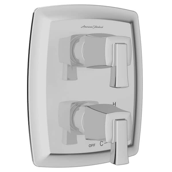 American Standard Townsend 2-Handle Wall Mount Diverter Valve Trim Kit in Polished Chrome (Valve Not Included)