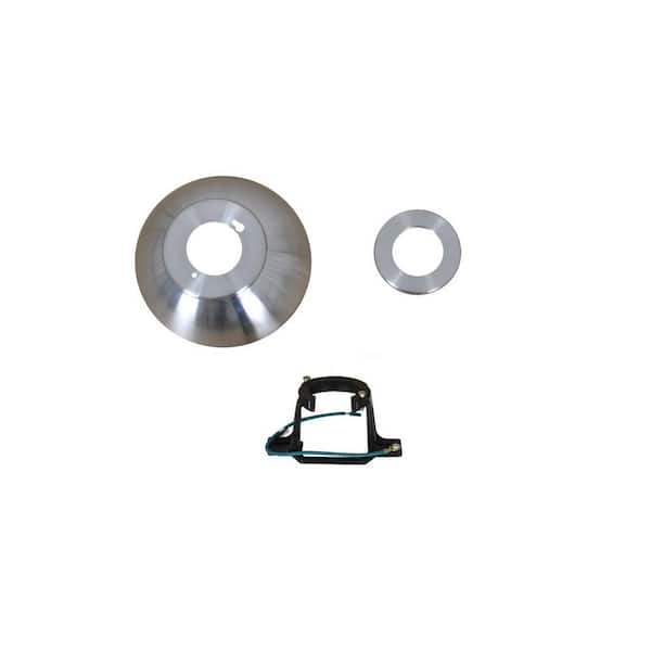 Air Cool Miramar 60 in. Brushed Nickel Ceiling Fan Replacement Mounting Bracket and Canopy Set