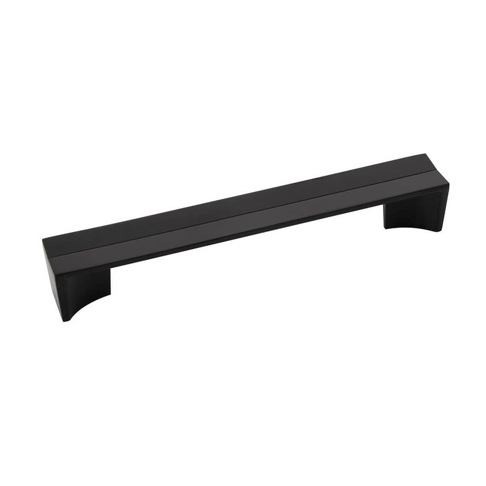 Avenue Collection Pull 6-5/16 in. (160mm) Center to Center Matte Black Bar Cabinet Pull price history on PriceWatchPro