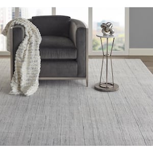 Drifting - Color Glacier Texture Custom Area Rug with Pad