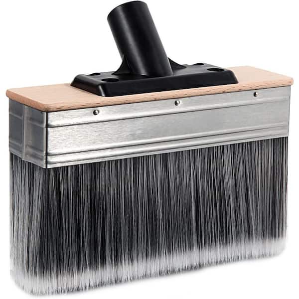 KIWDZFU 7 in. Heavy-Duty Deck Stain Brush Applicator for Applying Stains, Paints, Sealers for Brick Concrete Walls