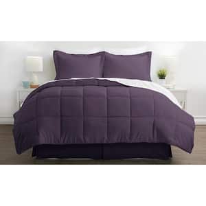 Performance 8-Piece Purple Full Comforter Set