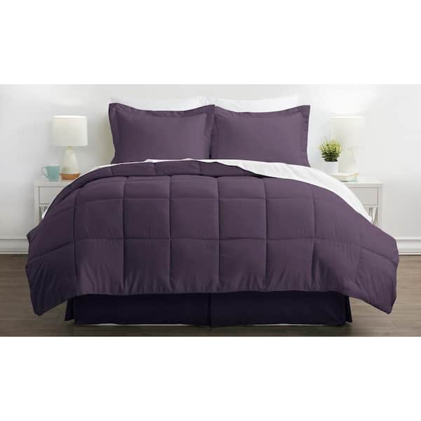 Becky Cameron Performance 8-Piece Purple Full Comforter Set