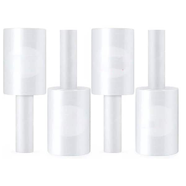 6.12lb Stretch Wrap Film Roll 17.17x5.2x5.2 LLDPE Plastic Shrink Wrap Super Heavy Duty Clear 15x1000FT 80 Gauge