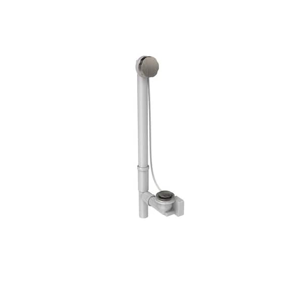 JACUZZI 26 in. Universal Rotary Drain Cable in Brushed Nickel
