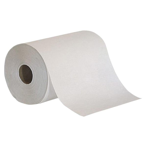 Marathon Paper Towel Brown 1-Ply 350 ft Rolls 12-count Non-perforated Recycled 