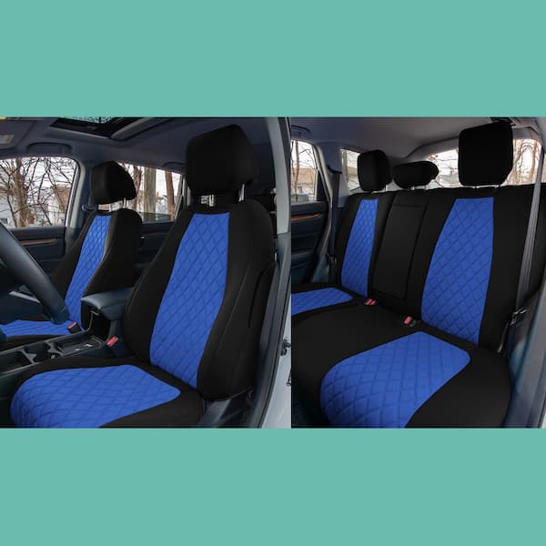 FH Group Neoprene Custom Fit Full Set Seat Covers for 2017-2022 Honda CR-V LX EX and EX-L