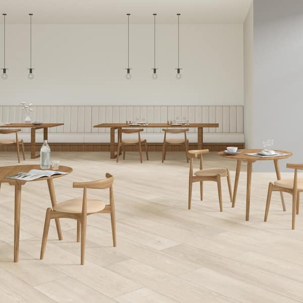 Planx 12 in. x 72 in. Honed Frost Porcelain Tile (23.35 sq. ft./Case)