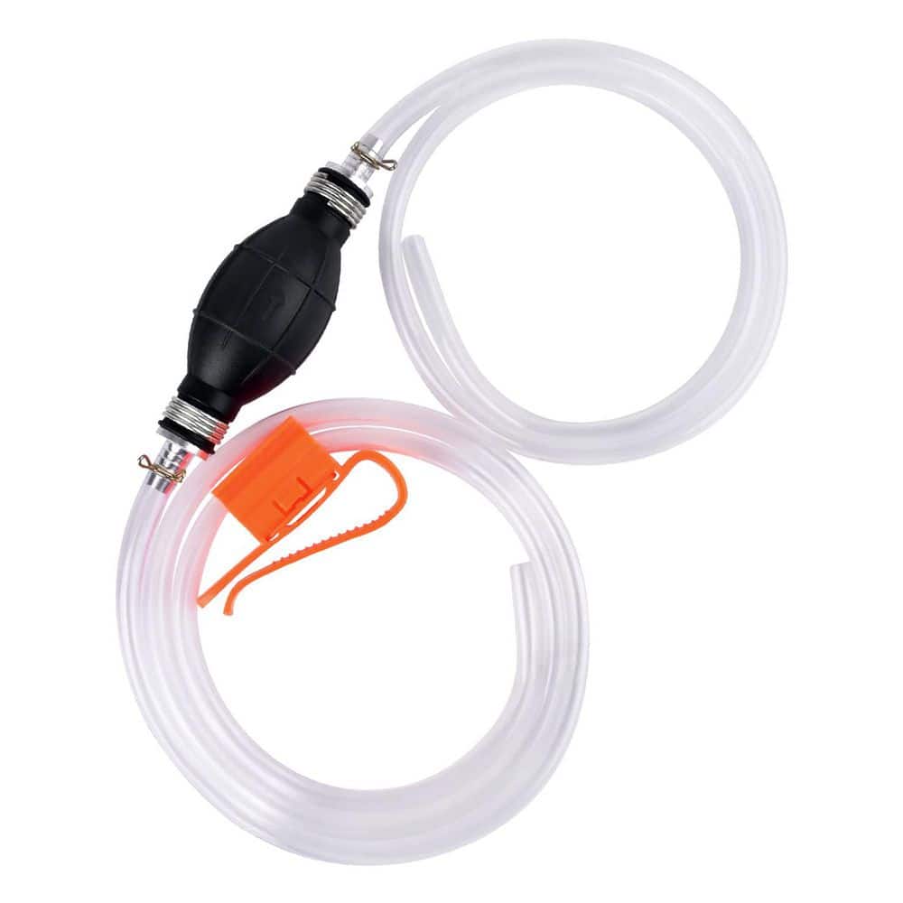 Manual Rubber Fuel Transfer Siphon Pump Set Oil Gas Water Hose with Stop Valve and PVC Tubing for Liquid Transfer price history on PriceWatchPro