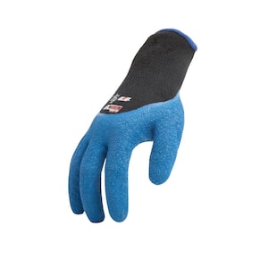 AX360 Latex-dipped Crinkle Grip Medium Work Gloves