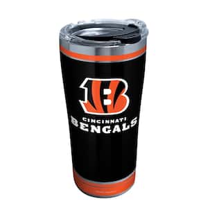 NFL Cincinnati Bengals Touchdown 20 oz. Stainless Steel Tumbler with Lid