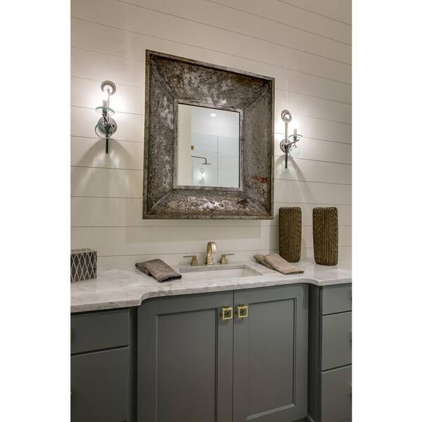 Pac Trim - .591 in. x 6.000 in. x 8 ft. Primed MDF Shiplap Interior Siding (8-Pack)