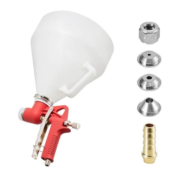 Air Texture Spray Gun 1.45 gal. Air Hopper Spray Gun Professional Drywall Texture Painting Sprayer with 3 Nozzles