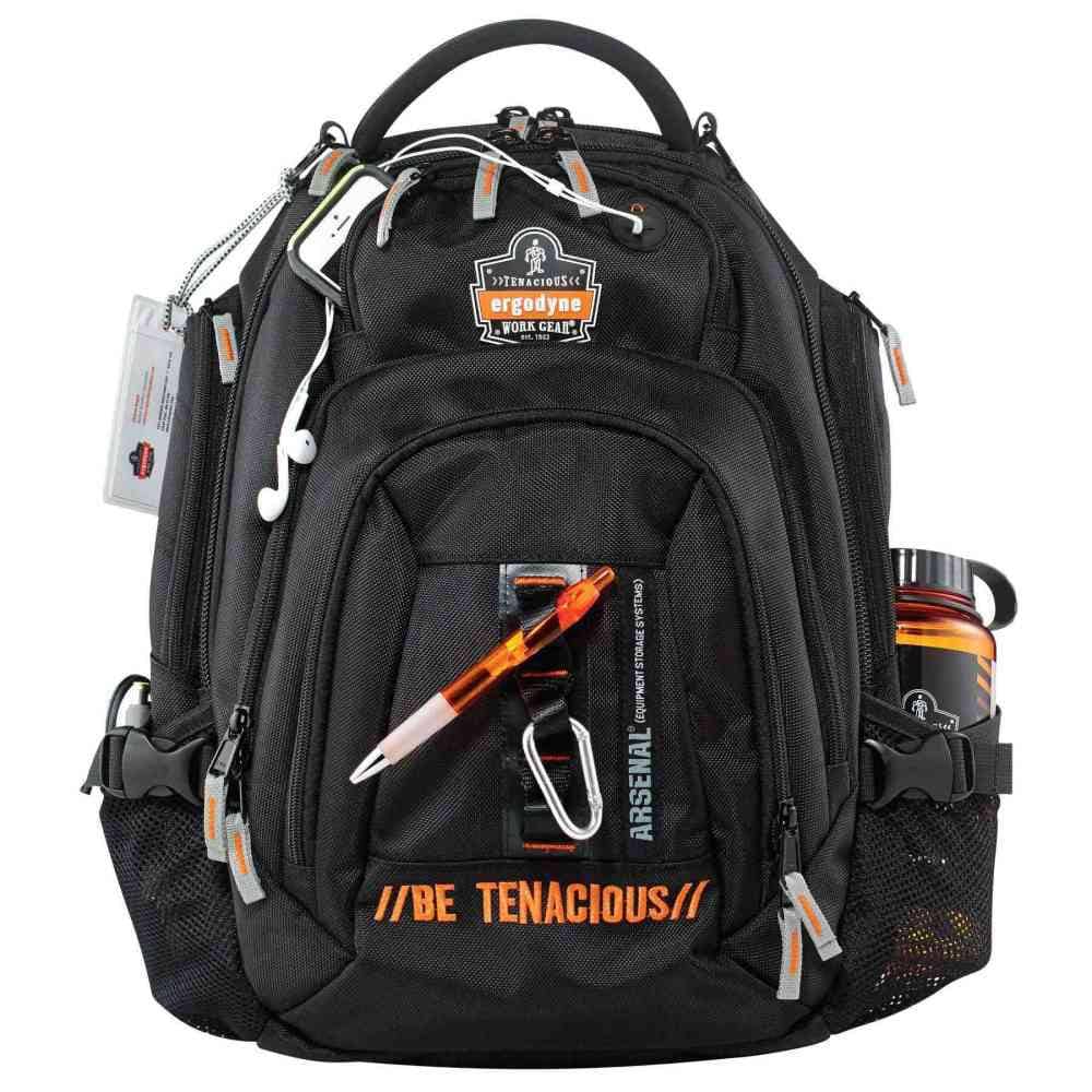 Ergodyne Arsenal 14 in. Mobile Office and Tool Backpack 5144 The Home  Depot