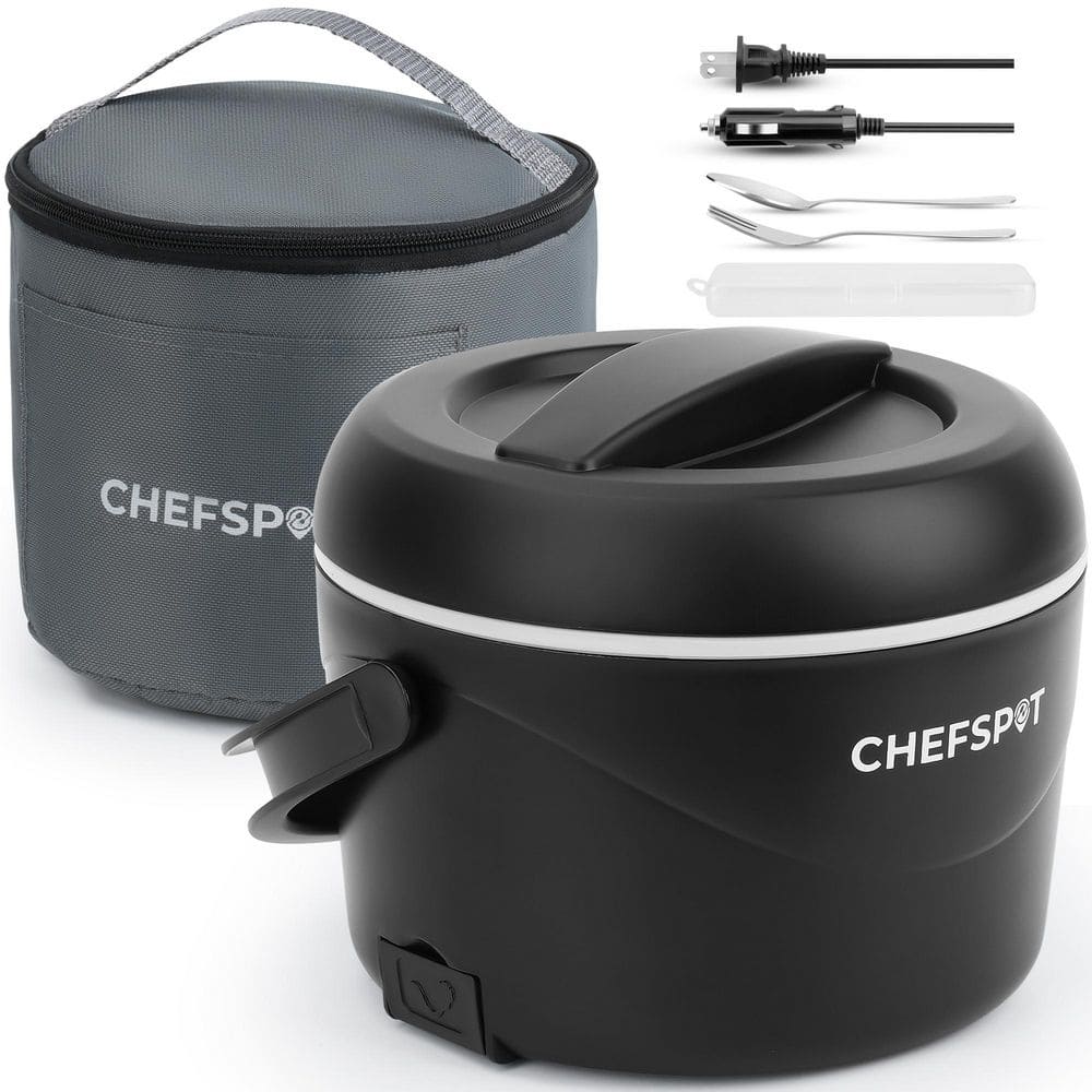 1.2 Qt. Black Electric Multi-Cooker with Dual Power Cords for Home and Travel-Includes Carry Bag and Utensils price history on PriceWatchPro