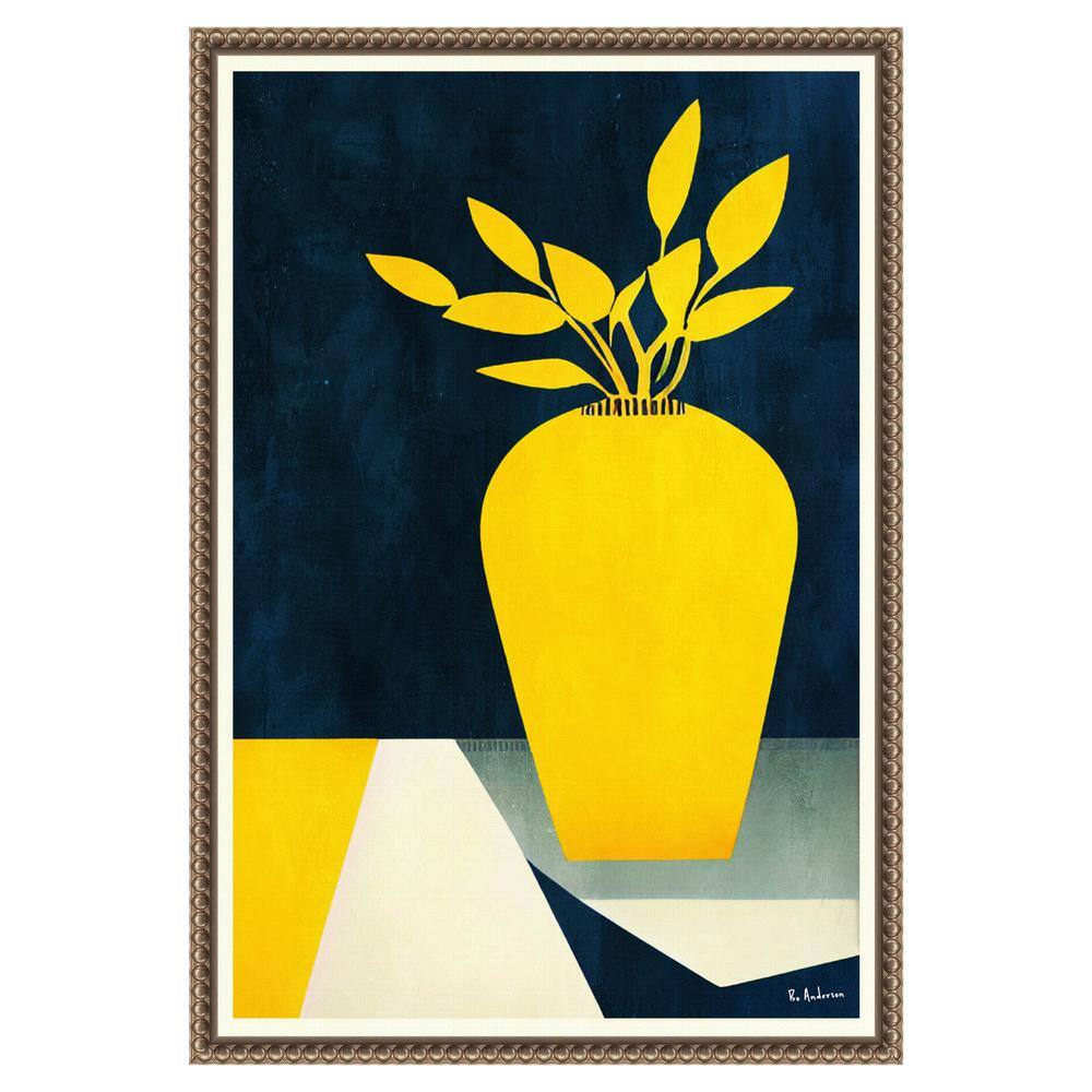 Amanti Art June Flowers by Bo Anderson Canvas Wall Art Print Framed 16 x 23-in.
