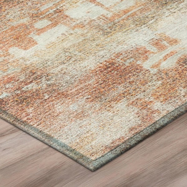 Chantille Machine Washable Indoor/Outdoor Abstract ACN2873 Pink 3 ft. x 4 ft. Area Rug