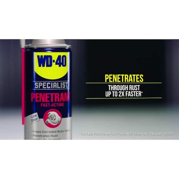 WD-40 Specialist 11-oz Penetrant with Smart Straw Sprays 2 Ways