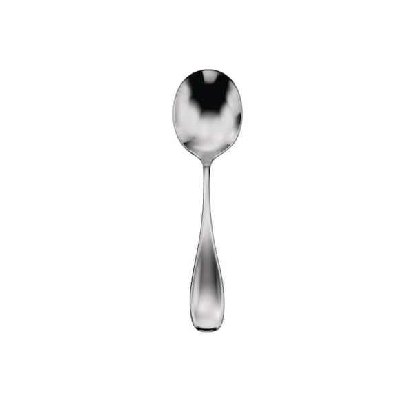 Voss II 18/0 Stainless Steel Round Bowl Soup Spoons (Set of 12)