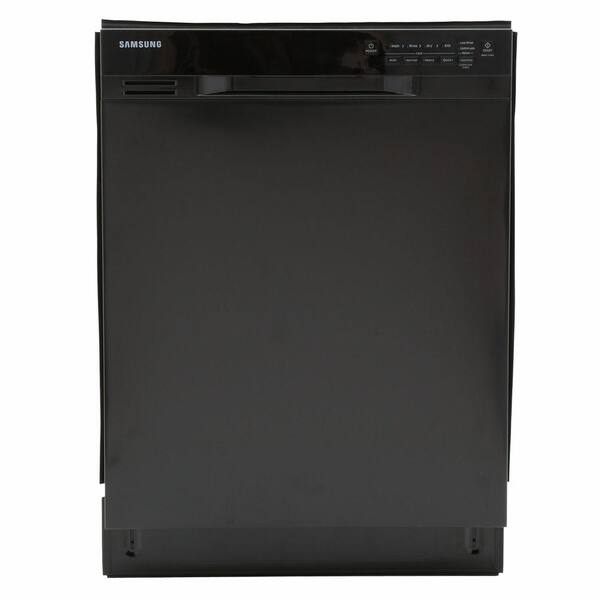 Samsung 24 in. Front Control Dishwasher in Black with Stainless Steel Tub, 50 dBA